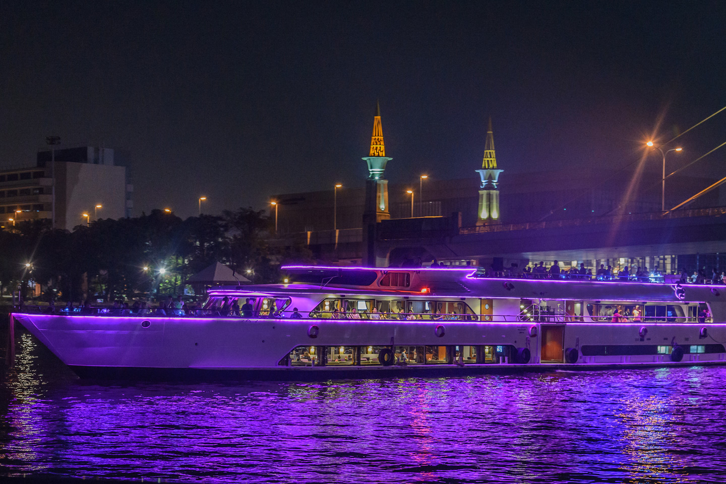 Bangkok Night Cruise Abendessen