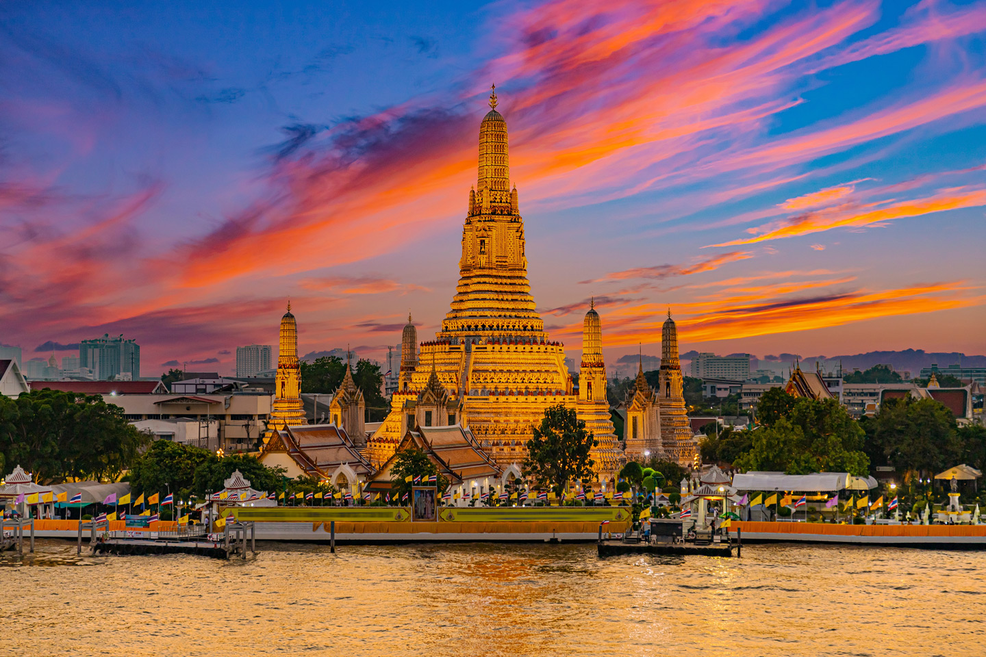 Bangkok Night Cruise Abendessen