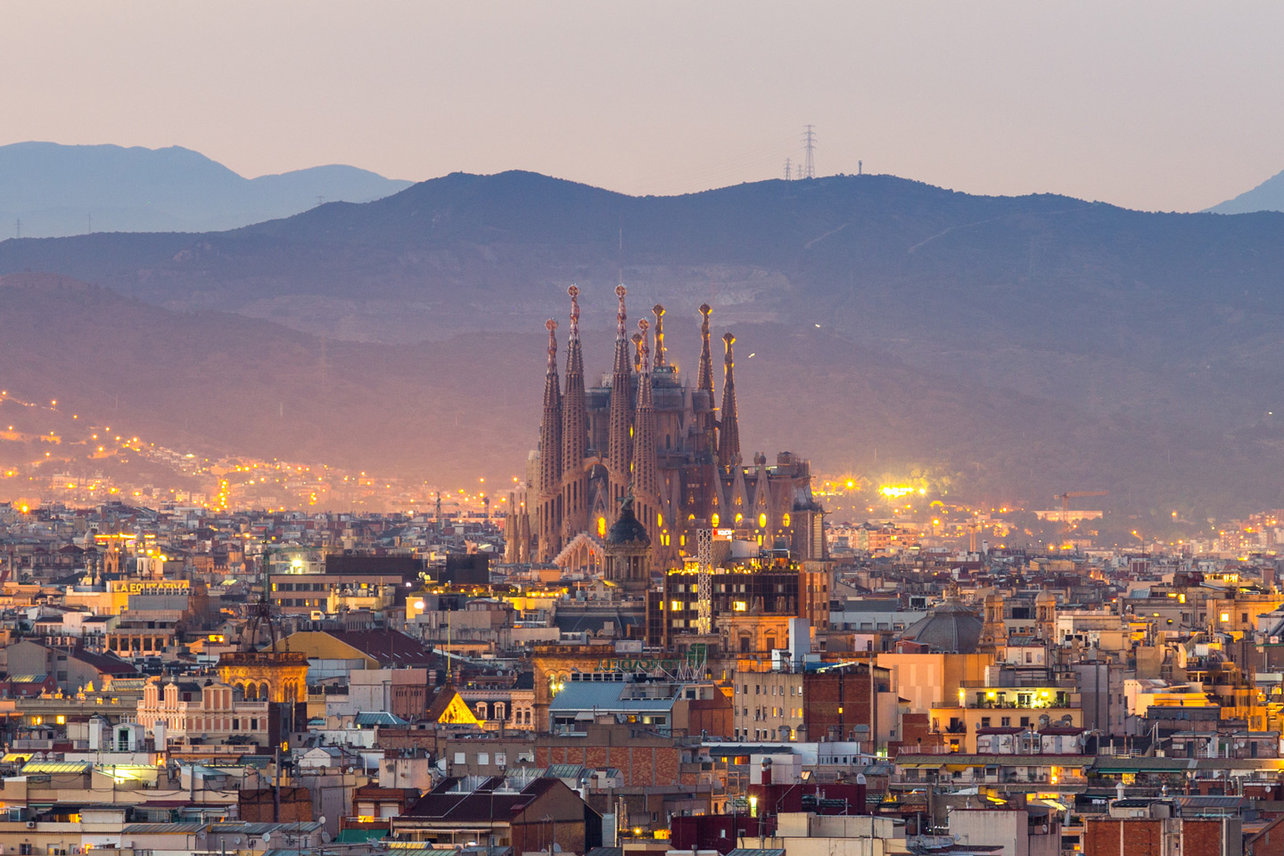 Panorama Barcelony + Camp Nou