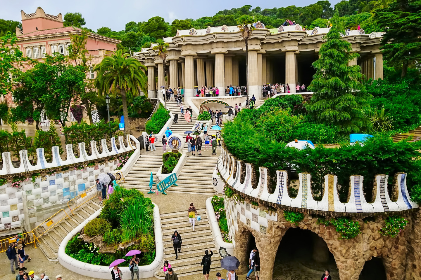 Panorama Barcelony + Park Güell