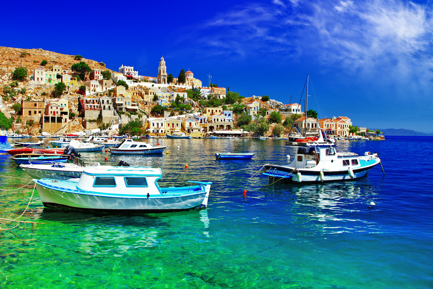 Insel Symi - Traum In Pastell