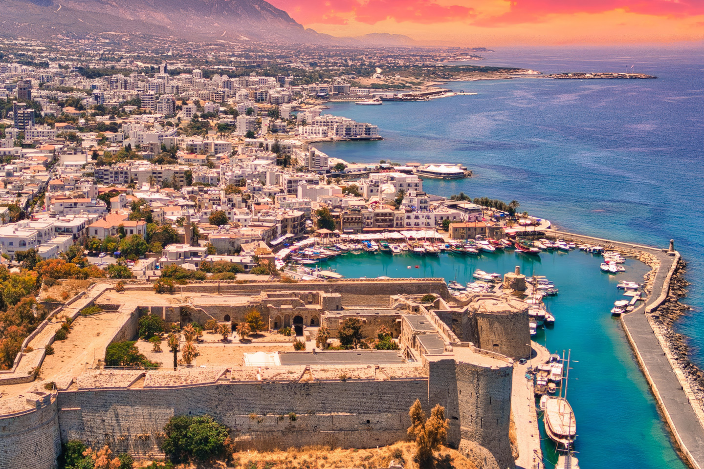 Cyprus Island by Flight