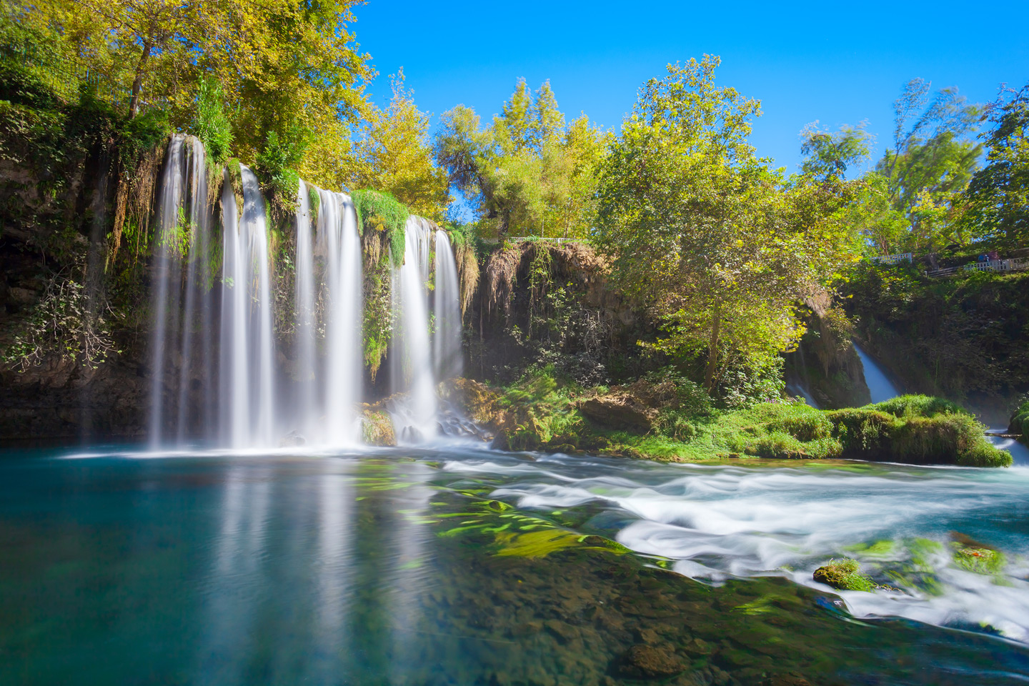 Green River & 2 Waterfalls