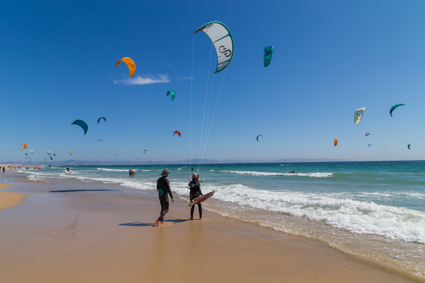 Kitesurfing