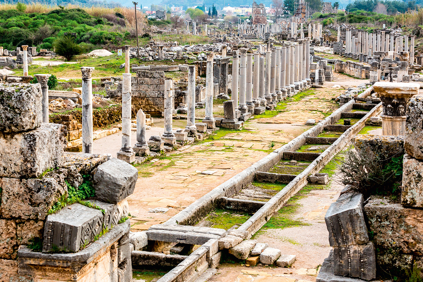 Perge Ancient City & Duden Waterfall